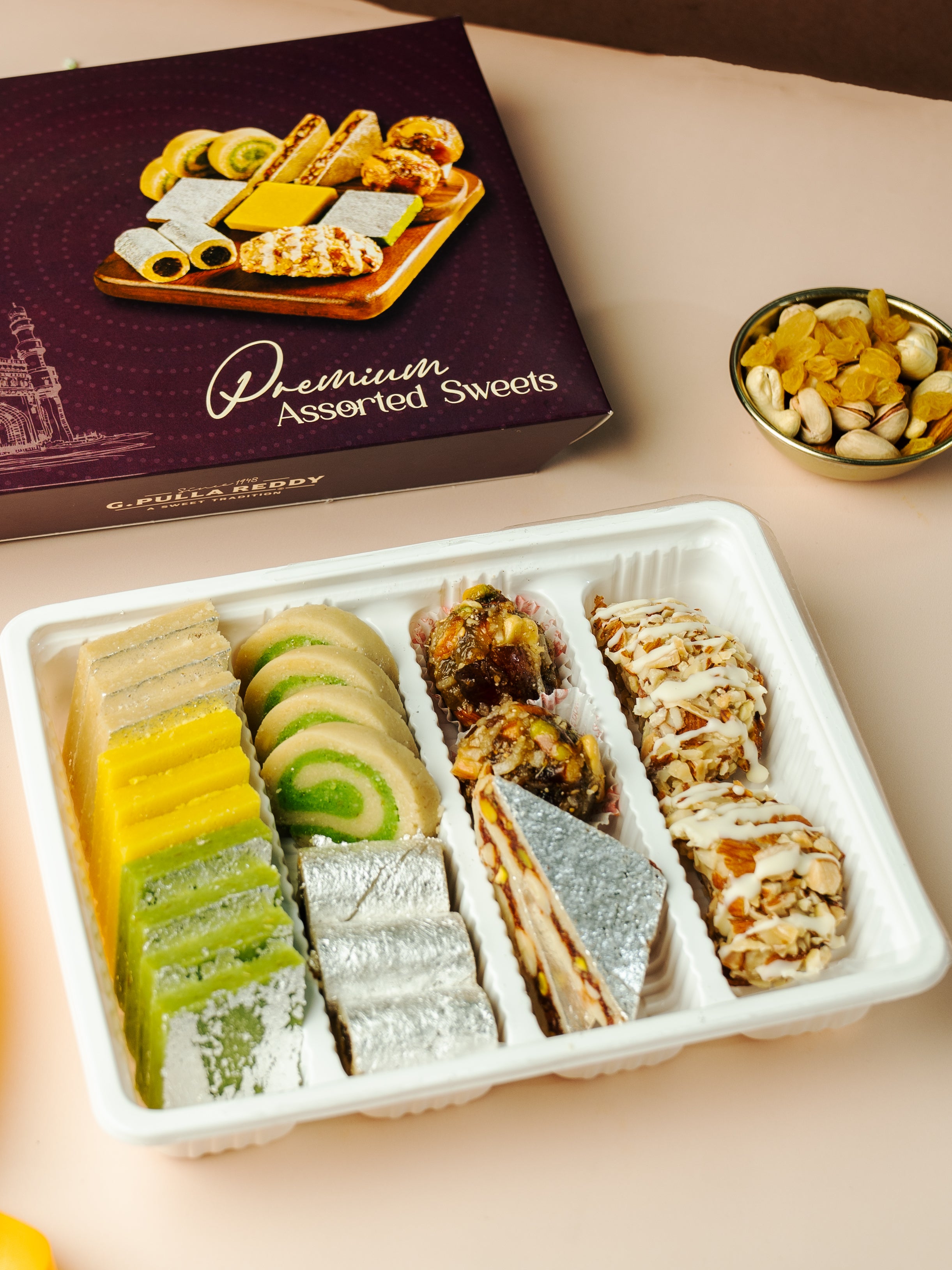 Premium Dry fruit Sweets Assorted box