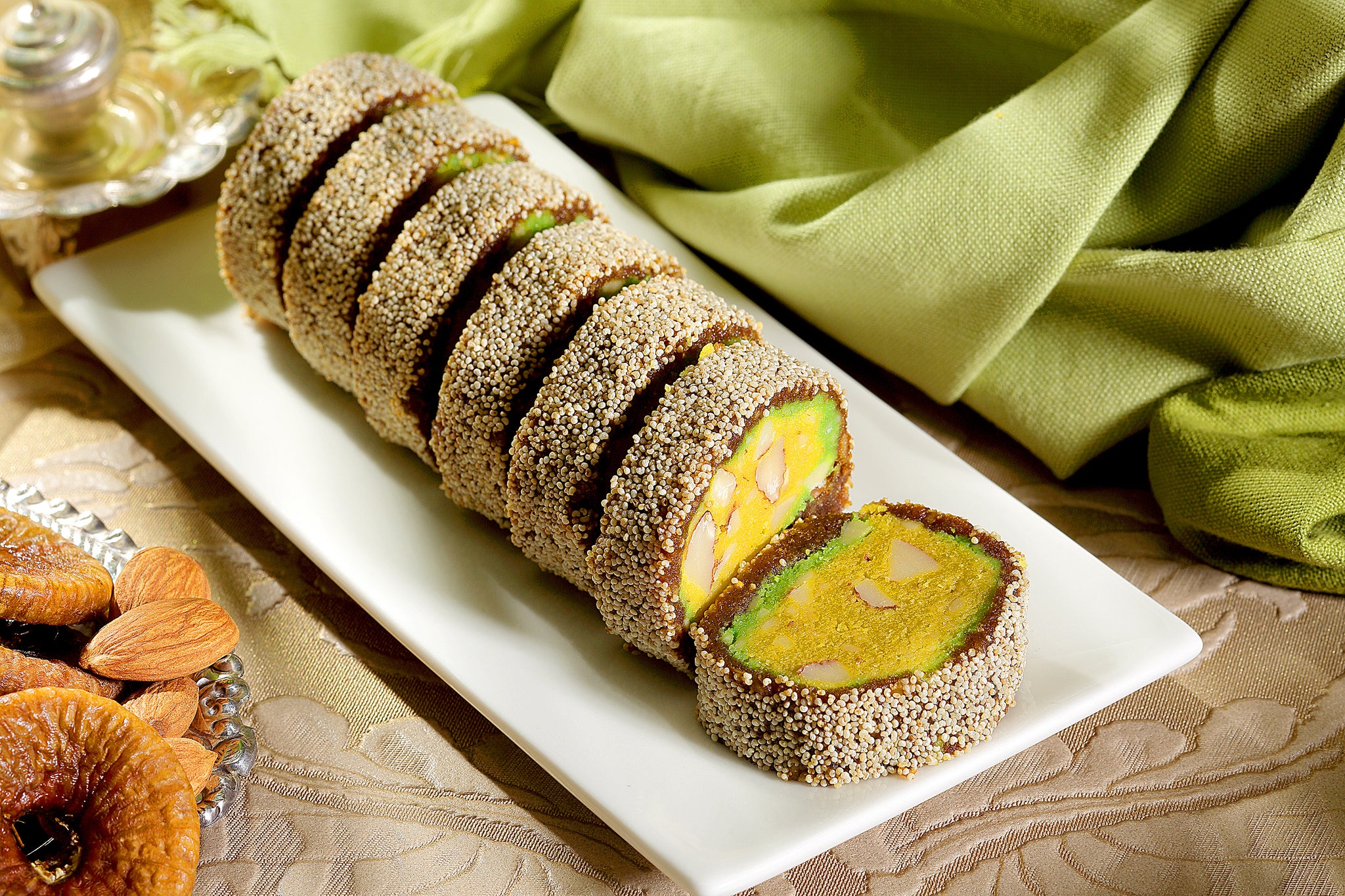 Kesari Anjeer Roll